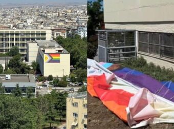 Σάλος στο ΑΠΘ: Έκοψαν και κατέβασαν τη σημαία του Pride από τη Νομική Σχολή