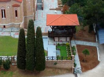 Ο τάφος του Αγίου Παϊσίου σε μοναδικές εικόνες από ψηλά