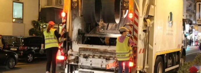 Τραυματίστηκε εργαζόμενη της καθαριότητας στον Βόλο όταν αυτοκίνητο έπεσε σε απορριμματοφόρο