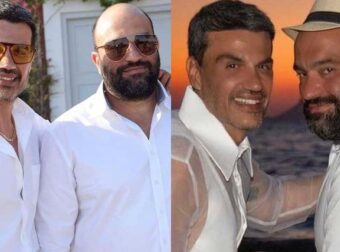 Η τρυφερή φωτογραφία του Παντελή Τουτουντζή με τον σύζυγο και τα παιδιά του για την Γιορτή του Πατέρα – «Η πιο όμορφη ιστορία»