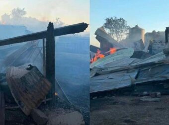 Στις φλόγες κτηνοτροφική μονάδα – Κάηκαν δεκάδες ζώα