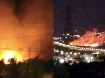 Φωτιά στην Κερατέα – Επιχειρούν ισχυρές δυνάμεις της Πυροσβεστικής