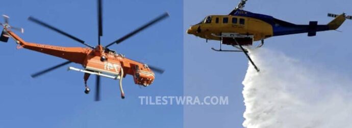 Πτώση πυροσβεστικού ελικοπτέρου στο Μέτσοβο κατά τη διάρκεια κατάσβεσης