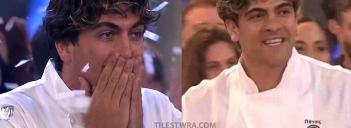 Μεγάλος νικητής του MasterChef o Πάνος Τελάλης