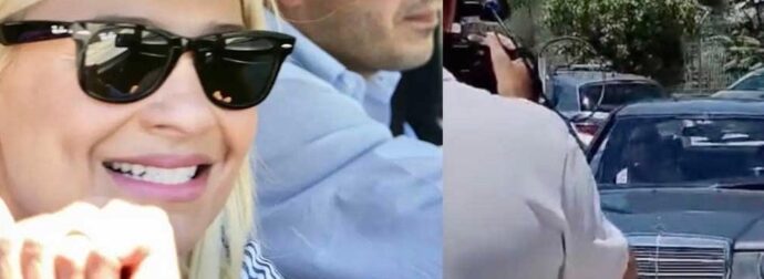 Ήρθε να την πάρει μετά το τέλος: Φαίη Σκορδά και Αλέξανδρος Αθανασιάδης έφυγαν μετά το φινάλε του Buongiorno