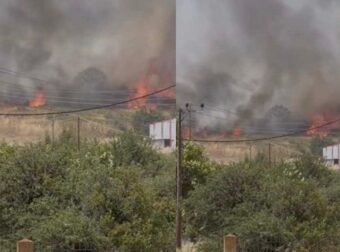 Φωτιά στο Ωραιόκαστρο Θεσσαλονίκης: 112 για εκκένωση της Λητής – Εντοπίστηκε σορός στο δάσος που ξέσπασε η πυρκαγιά