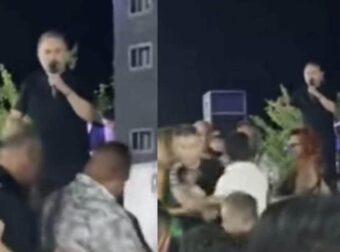 Χαμός και άγριο ξύλο σε συναυλία του Γονίδη – «Ένας @@@@ θα χαλάσει 1.000 άτομα εδώ μέσα;» 