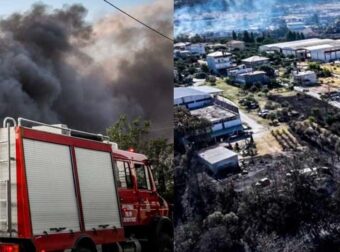 Ωραιόκαστρο: Πέθανε η γυναίκα που υπέστη ανακοπή όταν είδε τις φλόγες να πλησιάζουν το σπίτι της