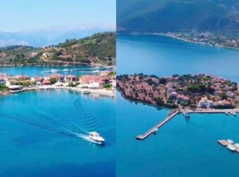 Υπάρχει ένα ελληνικό νησί του Κορινθιακού που μοιάζει βγαλμένο από άλλη εποχή