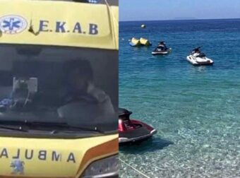 Χαλκιδική: Νεκρός 36χρονος μετά από ανατροπή jet ski στη Σιθωνία