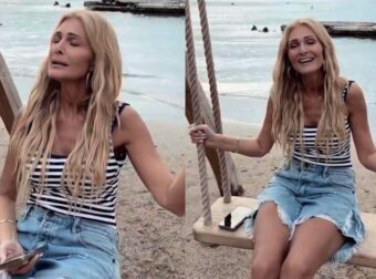 Όλοι μιλάνε για την Νατάσα Θεοδωρίδου – Τραγούδησε ακαπέλα Μάνο Χατζιδάκι με φόντο το απέραντο γαλάζιο και αποθεώθηκε