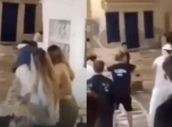 Άγριος ξύλο μεταξύ τουριστών στην χώρα της Μυκόνου χτες τα ξημερώματα