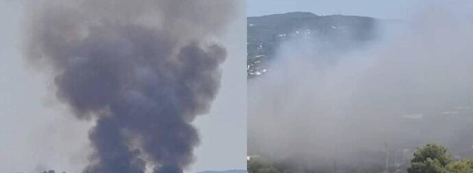 Φωτιά στον Ωρωπό – Στη μάχη 4 εναέρια μέσα – Ήχησε το 112