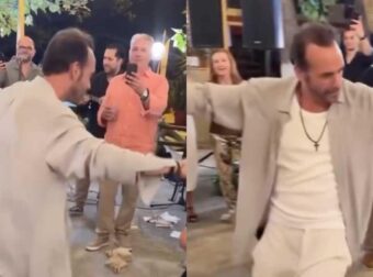 Όλοι μιλάνε για τον Πάνο Μουζουράκη – Χόρεψε λεβέντικο ζεϊμπέκικο στο γλέντι της βάφτισης του γιου του Πέτρου Κουσουλού και καταχειροκροτήθηκε