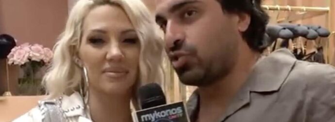 Πασίγνωστη καλλονή Ελληνίδα πήγε στη Μύκονο και δεν φαντάζεστε πού πήγε για ψώνια