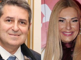 Η νέα επίσημη εμφάνιση του Γιώργου Μυλωνάκη δίπλα στη σύζυγό του, Τίνα Μεσσαροπούλου μετά την περιπέτεια της υγείας του