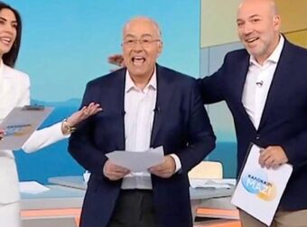 Η Άννα Λιβαθυνού και ο Στέφανος Σίσκος έκαναν πρεμιέρα στον ΑΝΤ1 – Τι είπαν στην έναρξη