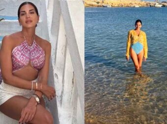 Σταματίνα Τσιμτσιλή: Δείπνο στο ηλιοβασίλεμα της Πάρου με τη μητέρα της και τον 8χρονο γιο της – Σπάνιες οικογενειακές φωτογραφίες