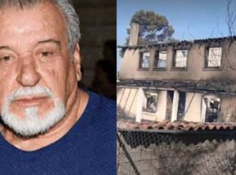 Συγκλονίζει ο Τάσος Χαλκιάς για το καμένο σπίτι του στο Πόρτο Γερμενό – «Έχυσα αίμα για να φτιάξω αυτό το σπίτι και τώρα καταστράφηκε»