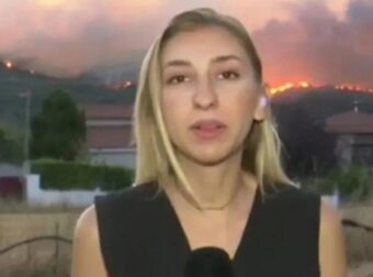 Στο πλευρό της ρεπόρτερ Μαρίας Σιαμπάνου οι πυροσβέστες – Η ανακοίνωση