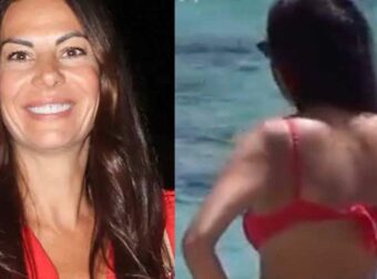 Η μισή Μύκονος γύρισε να την κοιτάξει – Η Εύη Βατίδου εντυπωσιάζει τα πλήθη με κόκκινο μαγιό