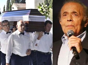 Κηδεία Λάκη Χαλκιά: Σε κλίμα οδύνης το «τελευταίο αντίο» στον ερμηνευτή – Τραγική φιγούρα η σύζυγός του