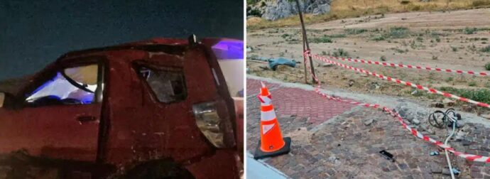 Άνω Λιόσια: Νεκρή 17χρονη σε τροχαίο, το ΙΧ που επέβαινε «καβάλησε» το πεζοδρόμιο και έπεσε σε κολώνα