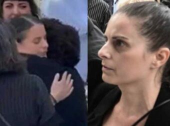 Κηδεία Κόκοτα: «Λύγισε» στον επικήδειο η σύζυγός του πάνω από το φέρετρο – «Εδώ μέσα βρίσκεται το σώμα που γνώρισα»