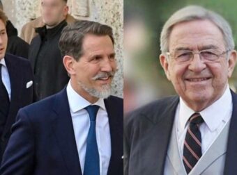 Παύλος Ντε Γκρες: Ο γιος του τέλεσε τρισάγιο στις Σπέτσες στη μνήμη του τέως βασιλιά Κωνσταντίνου