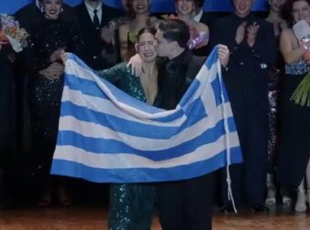 Παγκόσμια πρωταθλήτρια στο τάνγκο η Ναΐμα Γερασοπούλου με τον Αργεντινό παρτενέρ της