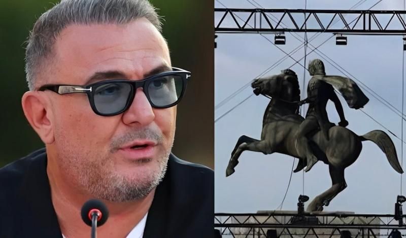 Ο Αντώνης Ρέμος απαντάει στις αντιδράσεις για τη σκηνή που θα στηθεί μπροστά στο άγαλμα του Μεγάλου Αλεξάνδρου