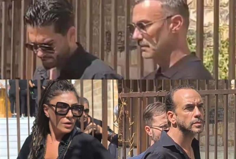 Γιώργος Μαζωνάκης: Συγκινημένοι στην κηδεία του οι συνεργάτες του στο «Voice» – Με δάκρυα στα μάτια ο Χρήστος Μάστορας